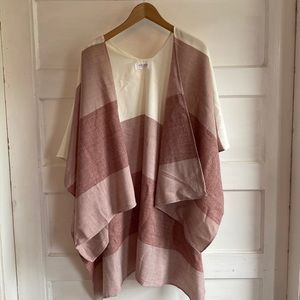 Women’s wrap. Mersea brand. Lush fall colors. Worn once.